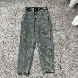 Black hollister baggy jeans